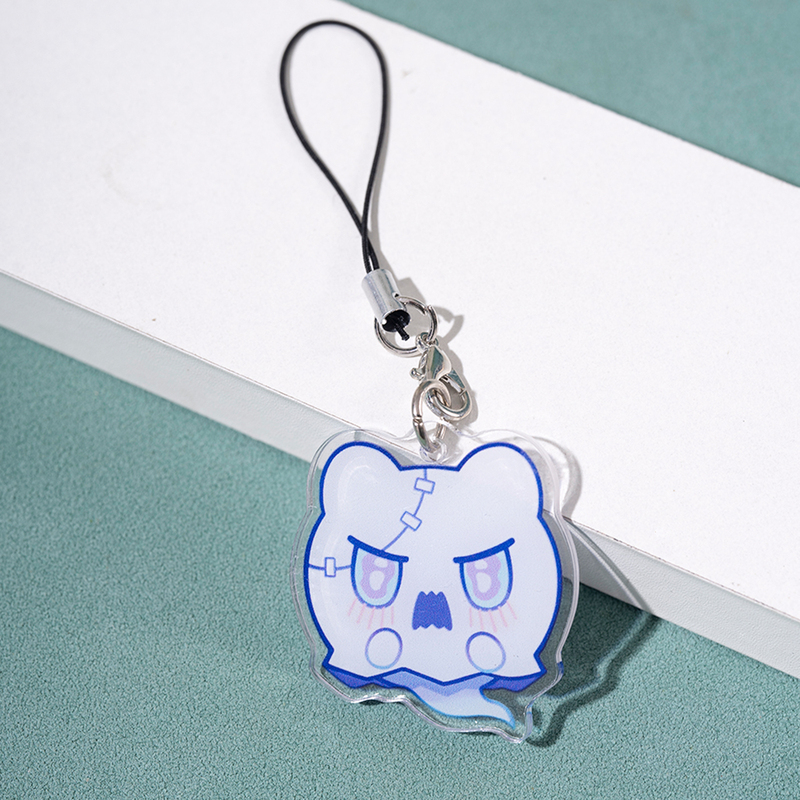Wubbaboo Keychains Star Rail Phone Charm Astral Spirits Wubbaboo Acrylic Charm - Phone Lanyard / C