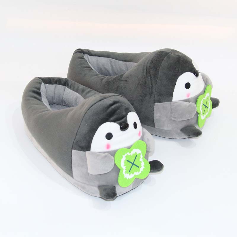 Throne  Penguin Slippers Cute Bird Plush Slippers Housewarming Gifts