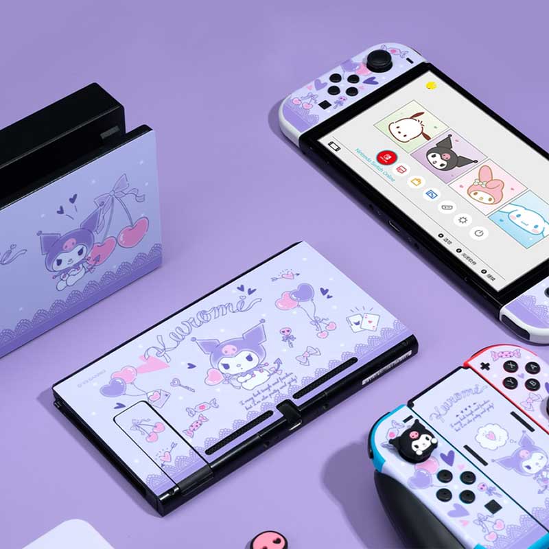 Official Licensed Switch Skin Cover Cute Switch OLED Wrap Stickers -  RegisBox