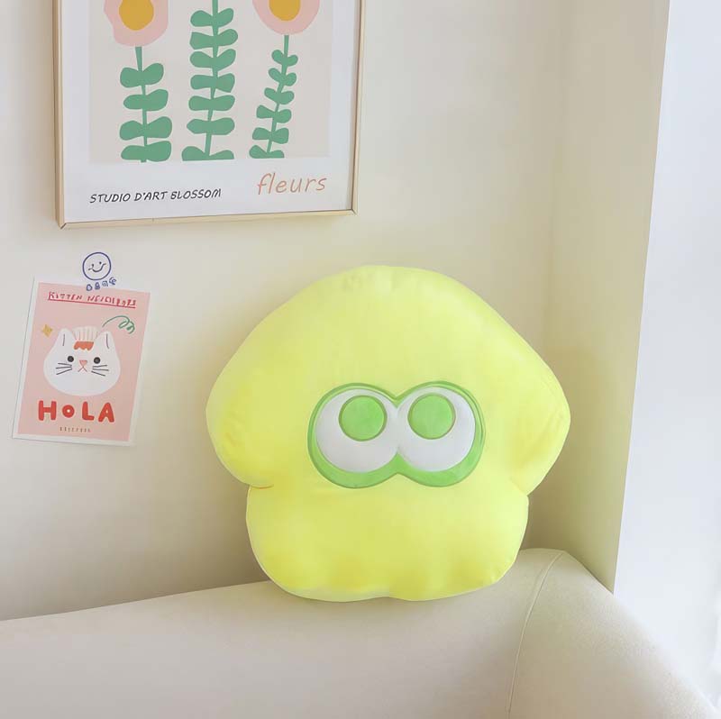 Splatoon Plush Toy Squid Stuffed Toy Cute Splatoon Cushion Pillow - A