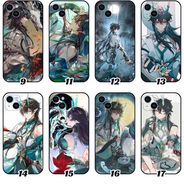 Imbibitor Lunae Phone Case Honkai Star Rail Dan Feng IPhone Cases ...