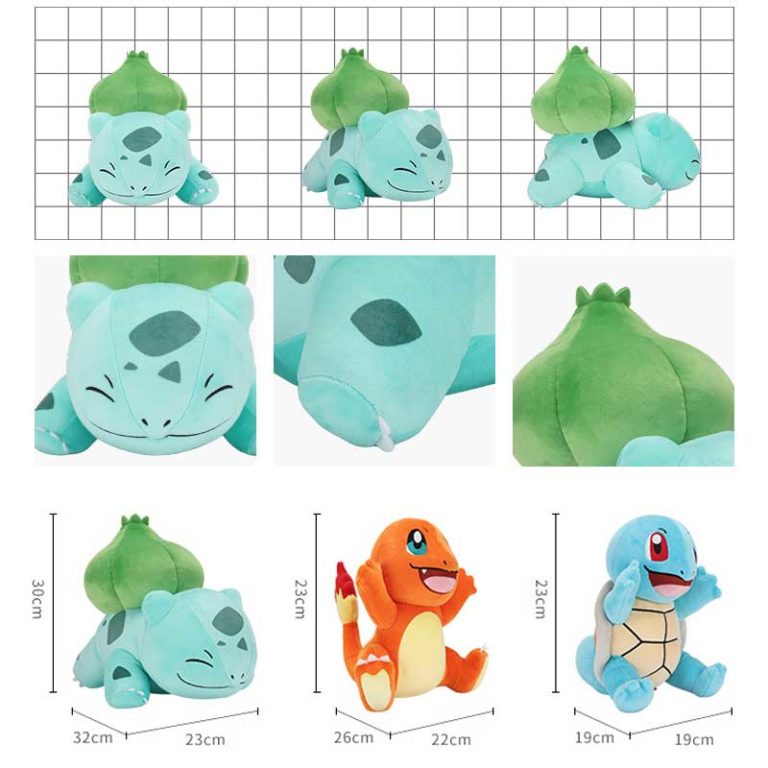 Official Starters Plushies Bulbasaur Stuffed Toys - RegisBox