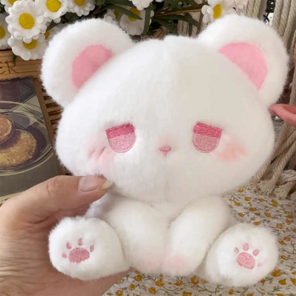 Gloomy Bear Plush Toy Fluffy Cat Plushie 6in Stuffed Animal - RegisBox