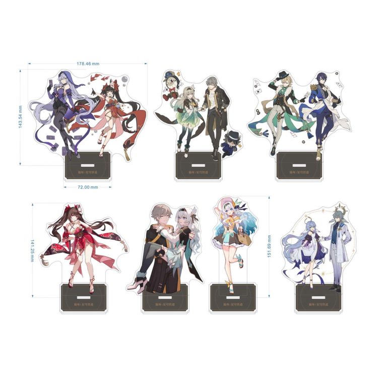 Firefly Honkai Star Rail Acrylic Stand Trailblazers HSR Sparkle Standee ...