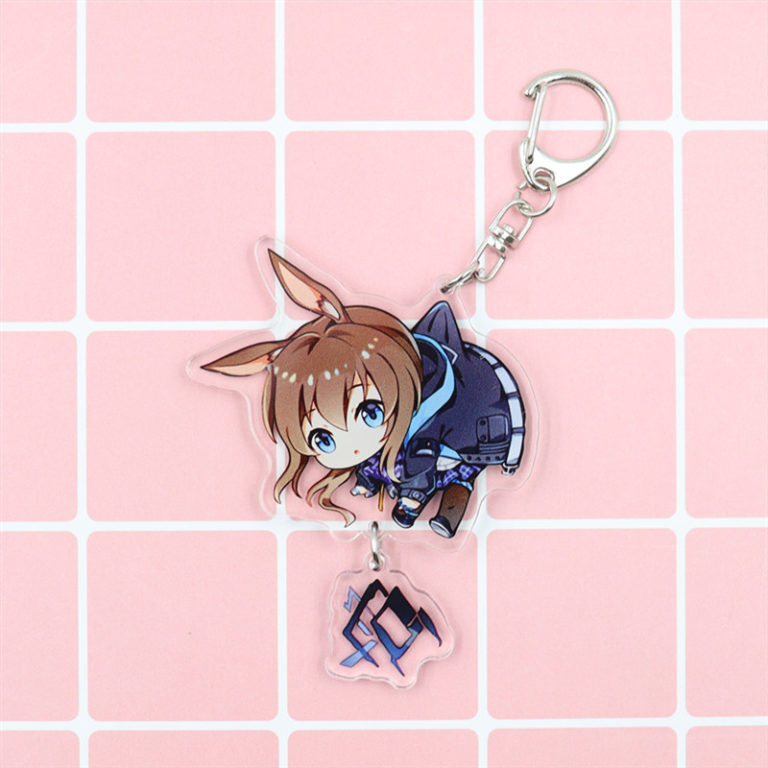 39 Arknights Keychains Arknights Acrylic Charm Anime Key Rings - RegisBox