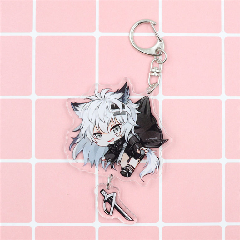 39 Arknights Keychains Arknights Acrylic Charm Anime Key Rings - RegisBox