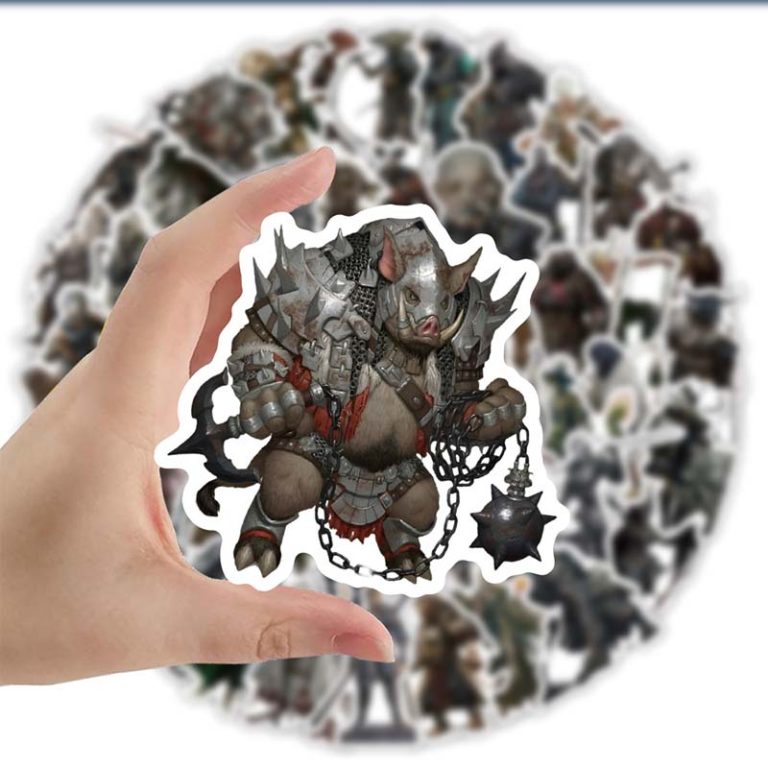 50PCS Black Myth Wukong Stickers Wukong Laptop Sticker Set - RegisBox